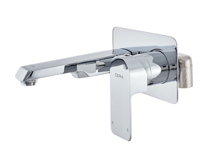 Cera CHELSEA EXPOSE PART OF WALL MIXER SL BASIN MIXER price in india